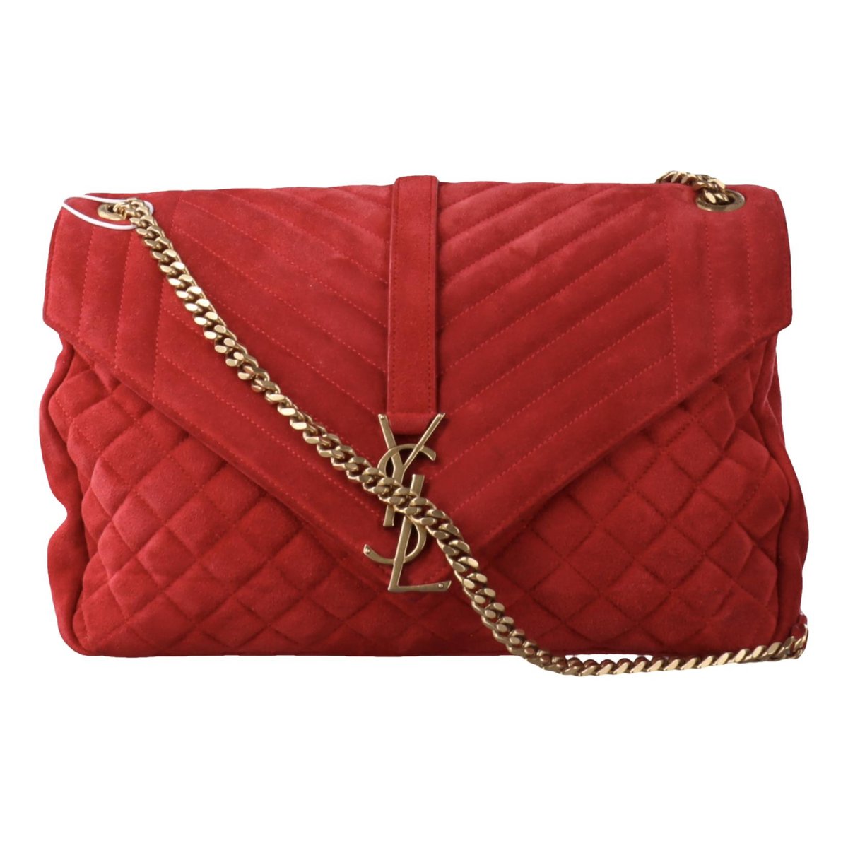 Envelope leather crossbody bag