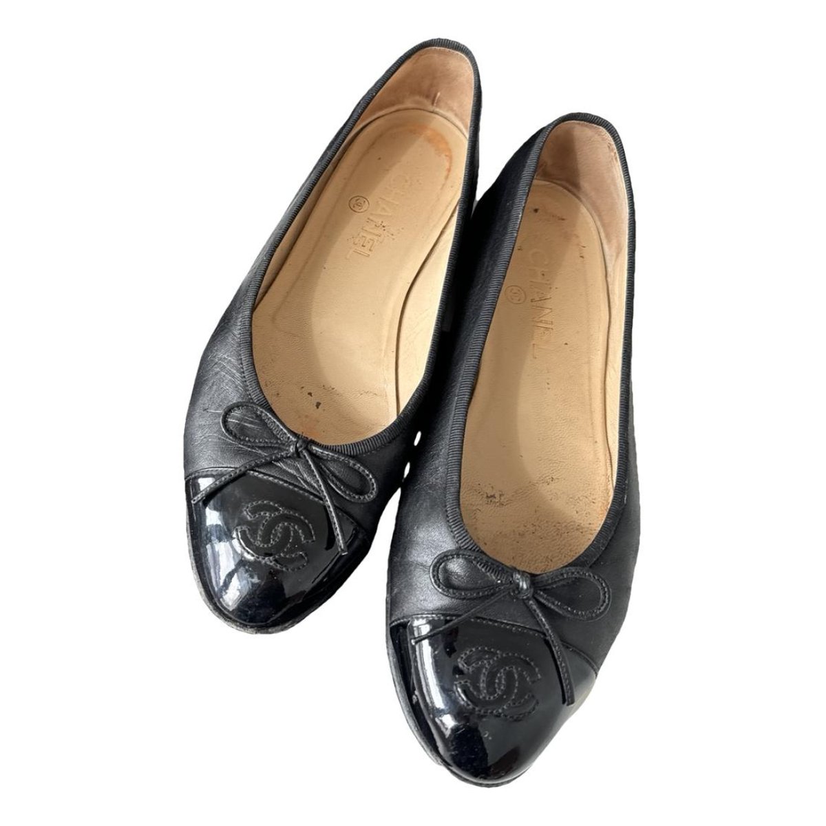 Cambon patent leather ballet flats