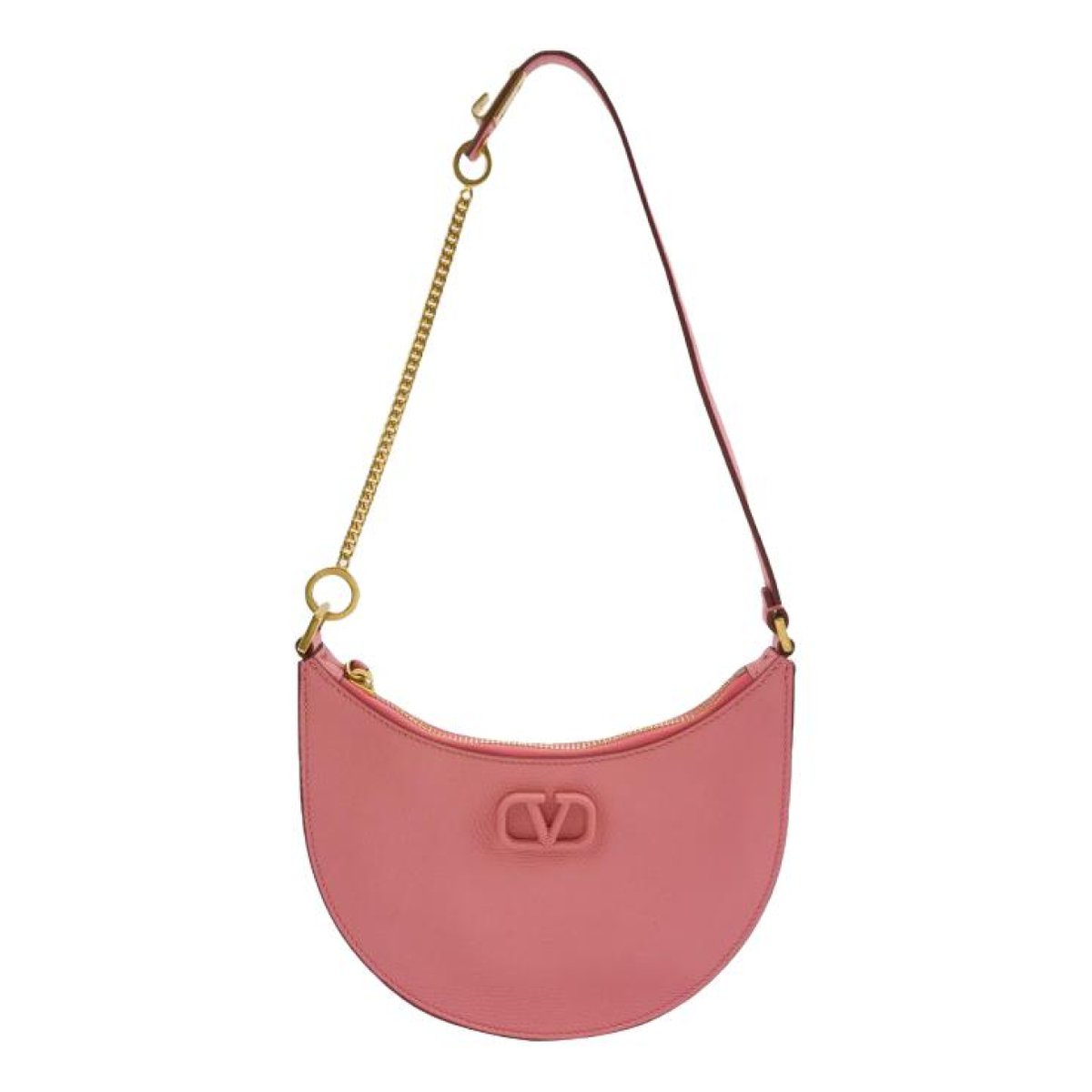Stud Sign Hobo leather handbag