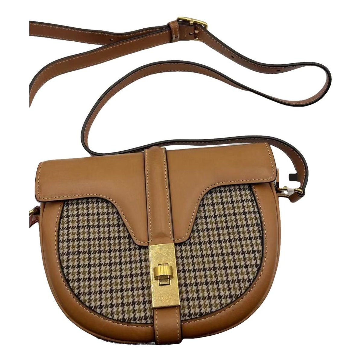 SAC 16 BESACE leather handbag