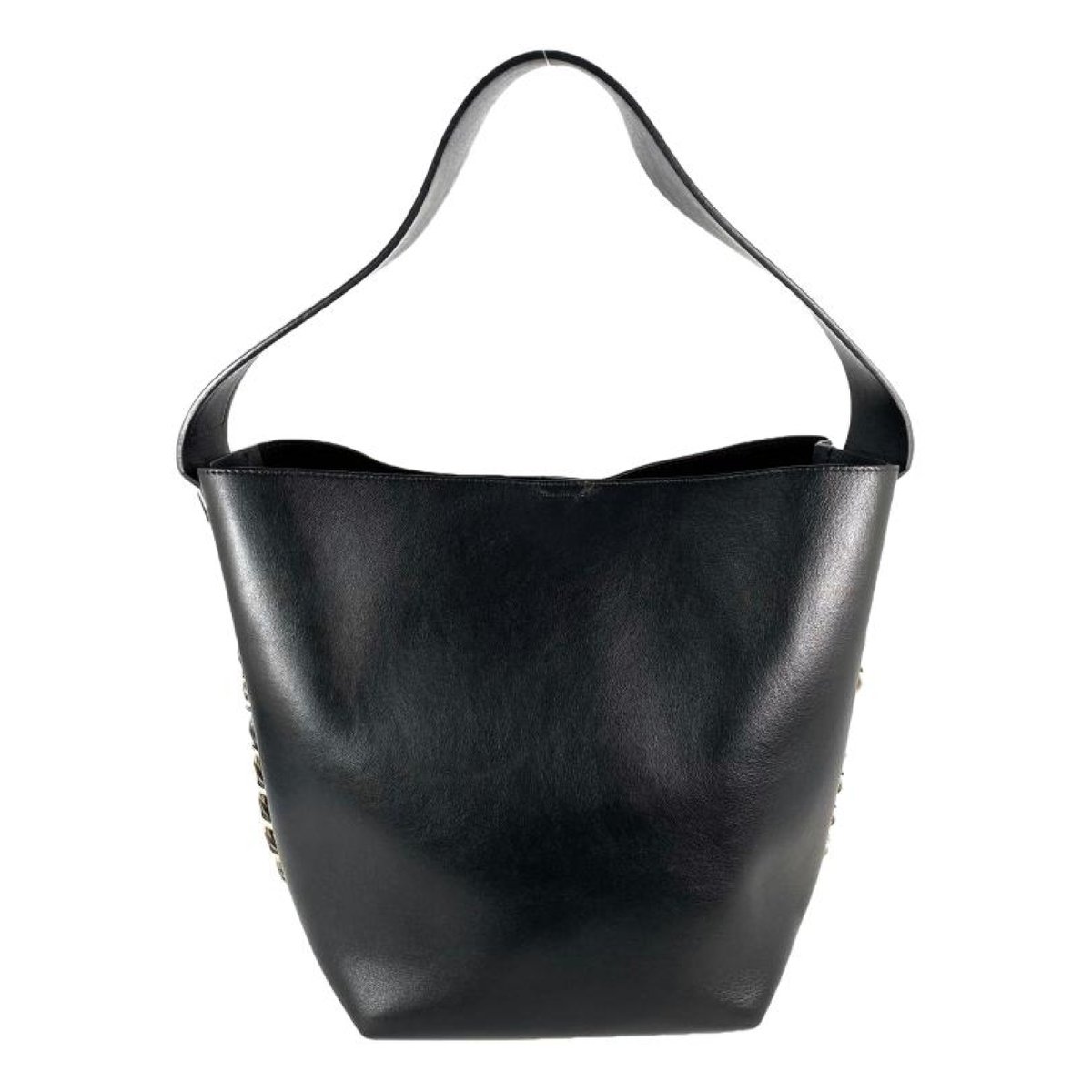 Seau GV Bucket leather handbag