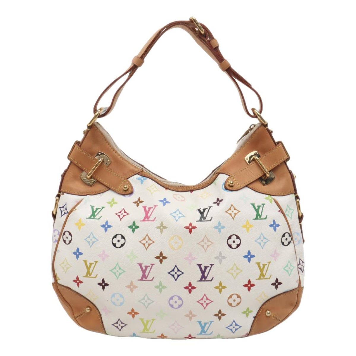Greta leather handbag