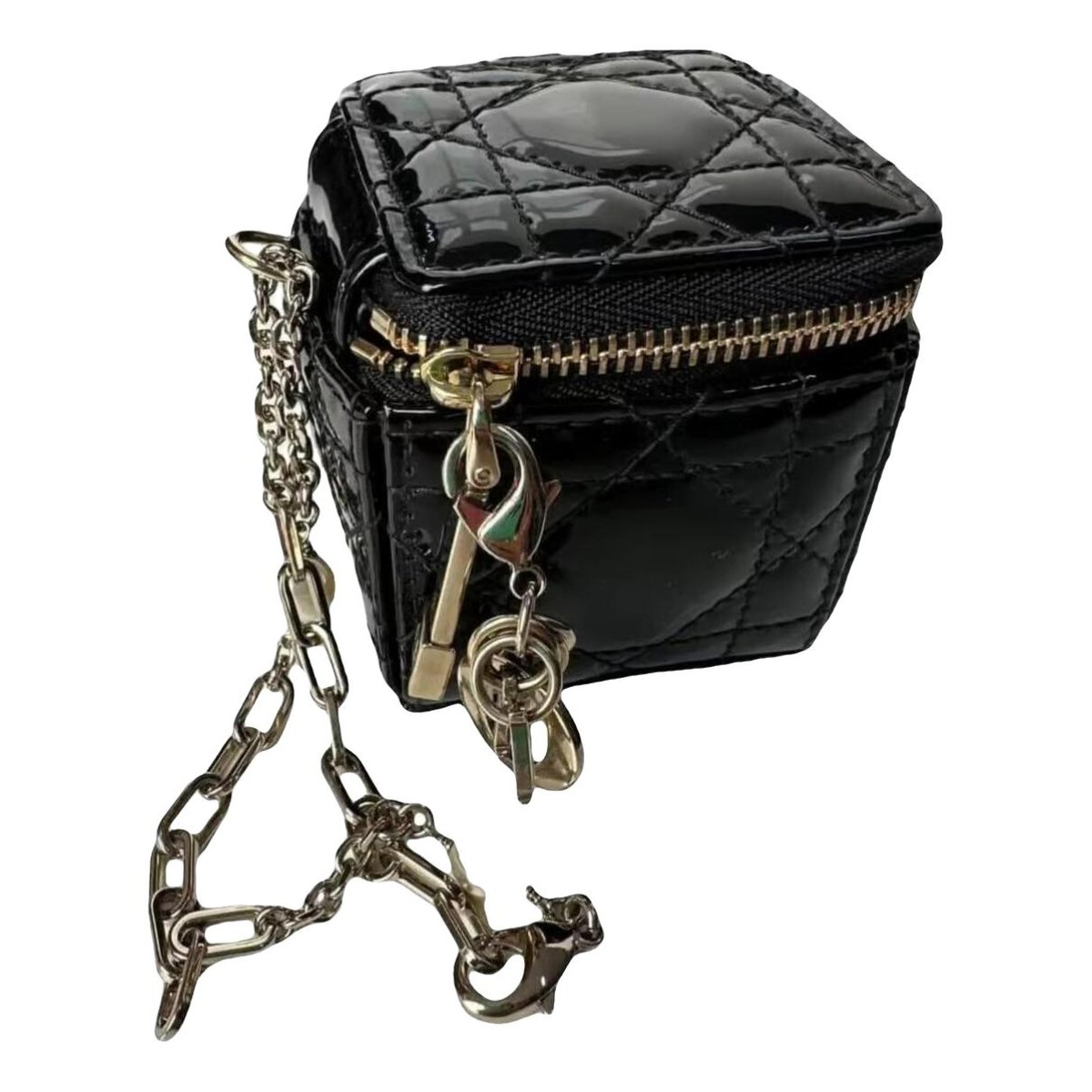 My Lady Dior patent leather handbag