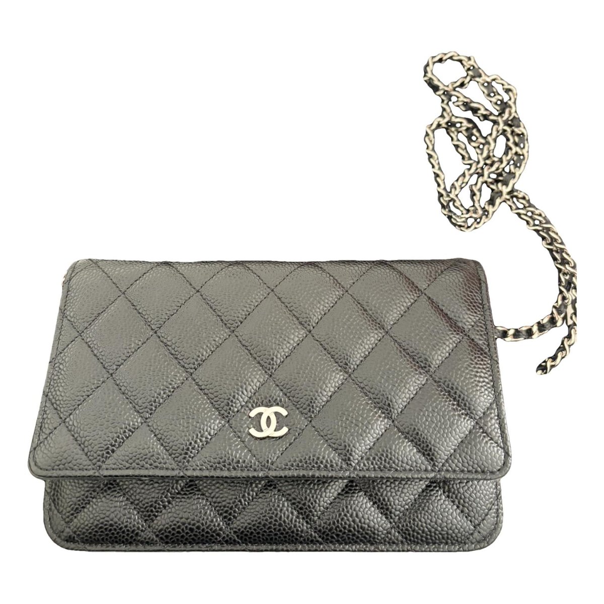 Wallet On Chain Timeless/Classique leather crossbody bag
