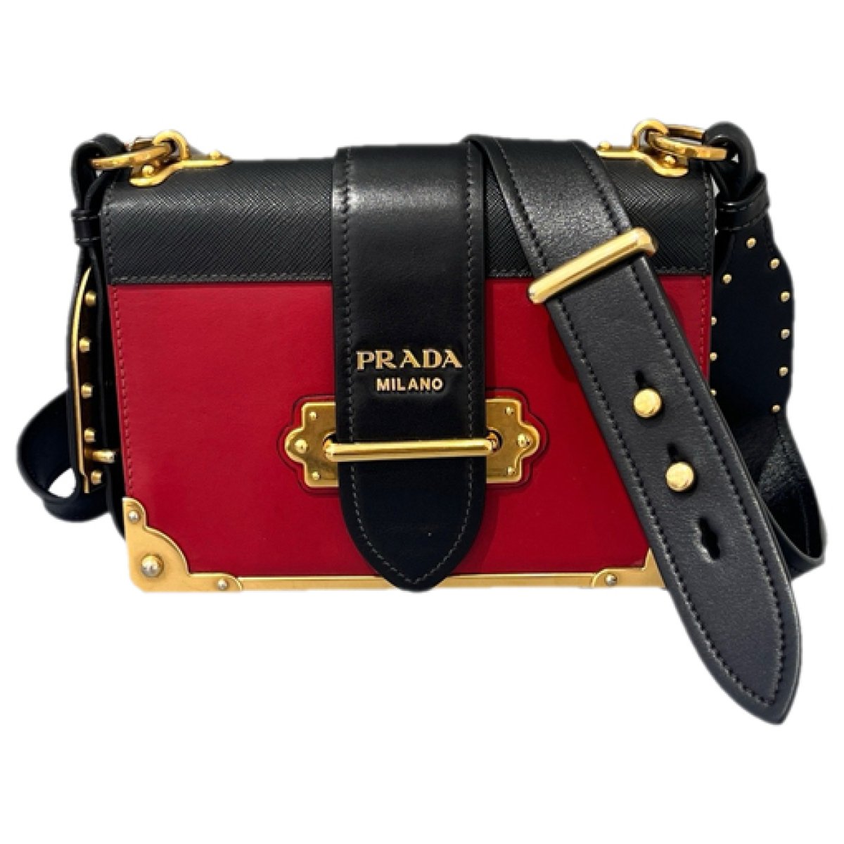 Cahier leather crossbody bag