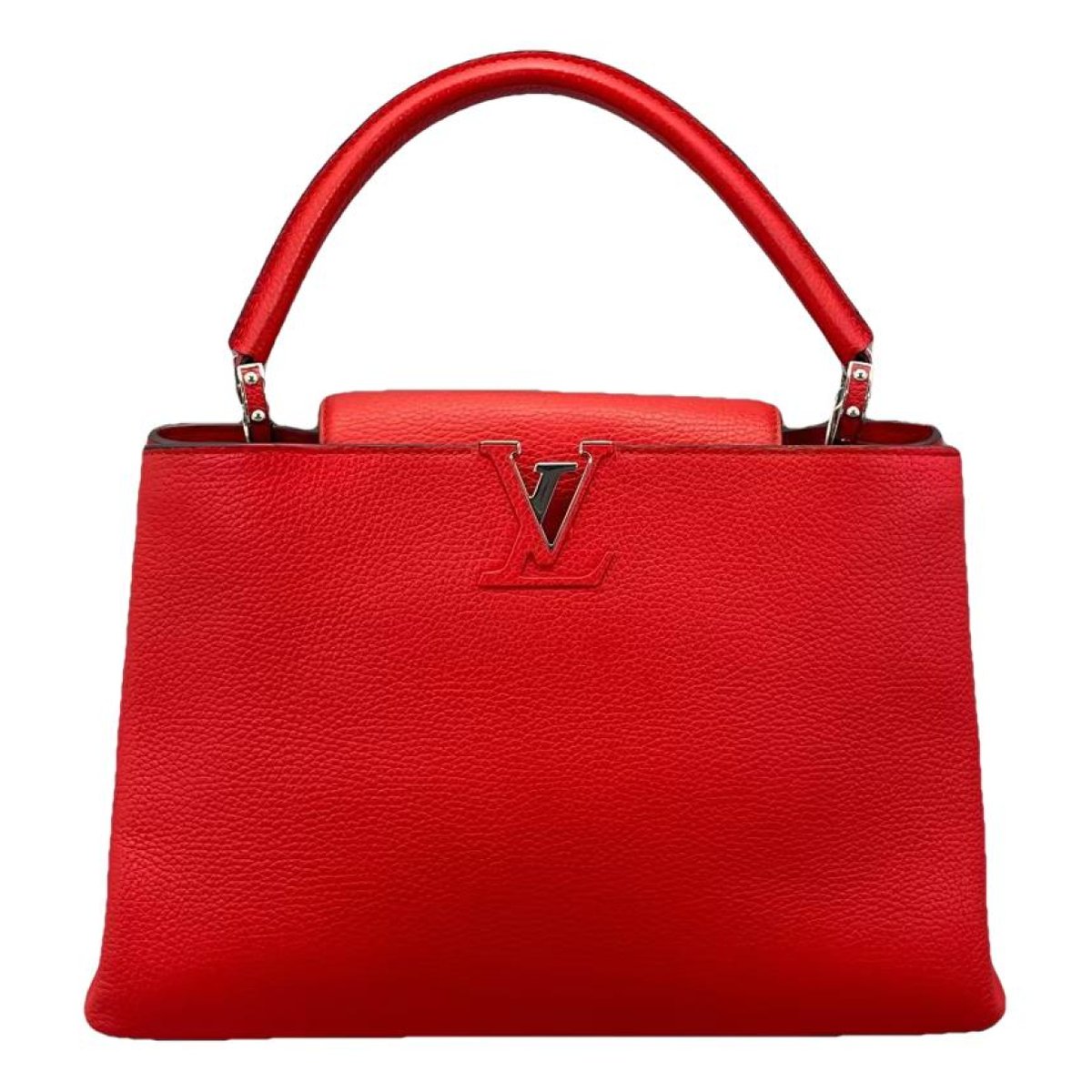 Capucines leather handbag