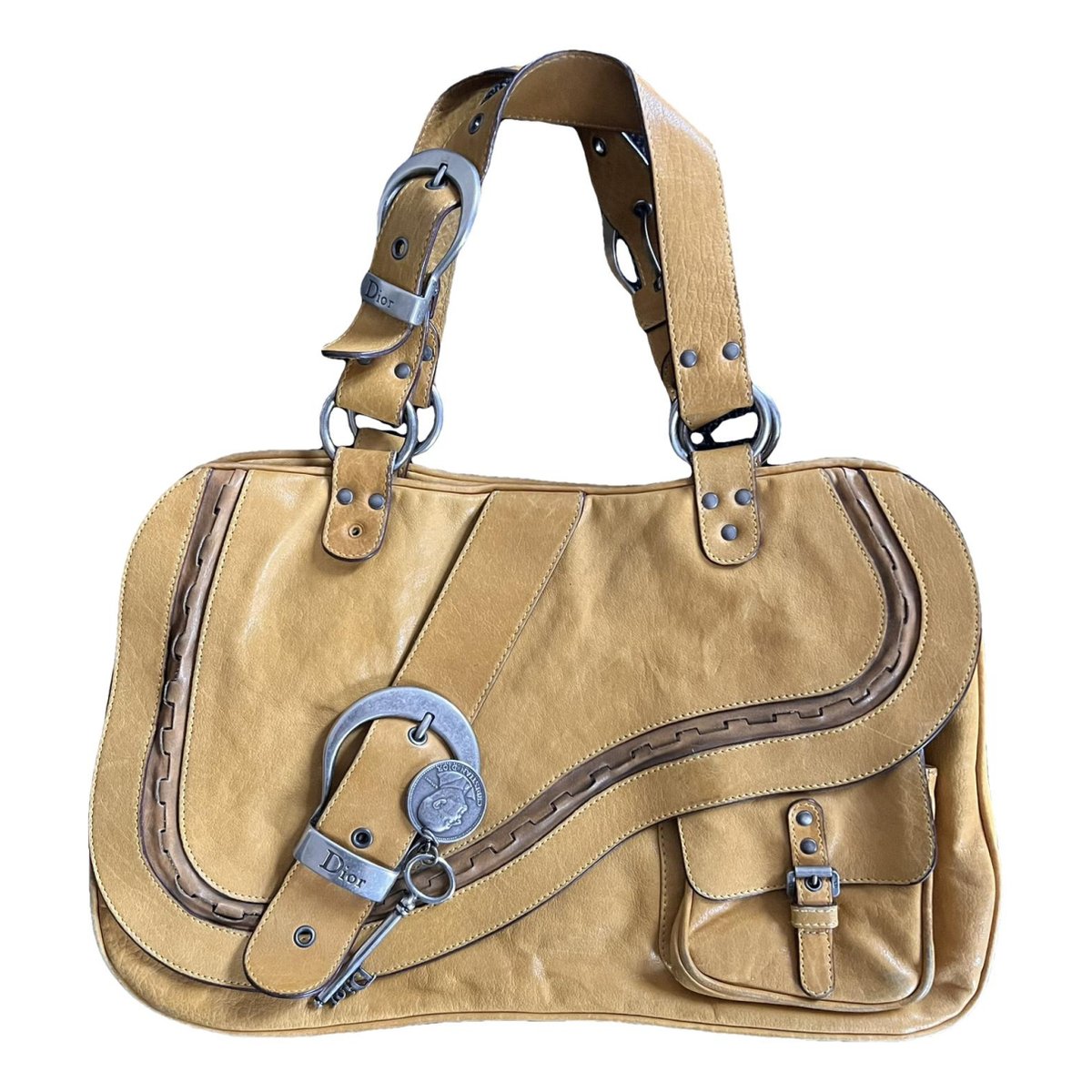 Gaucho leather handbag