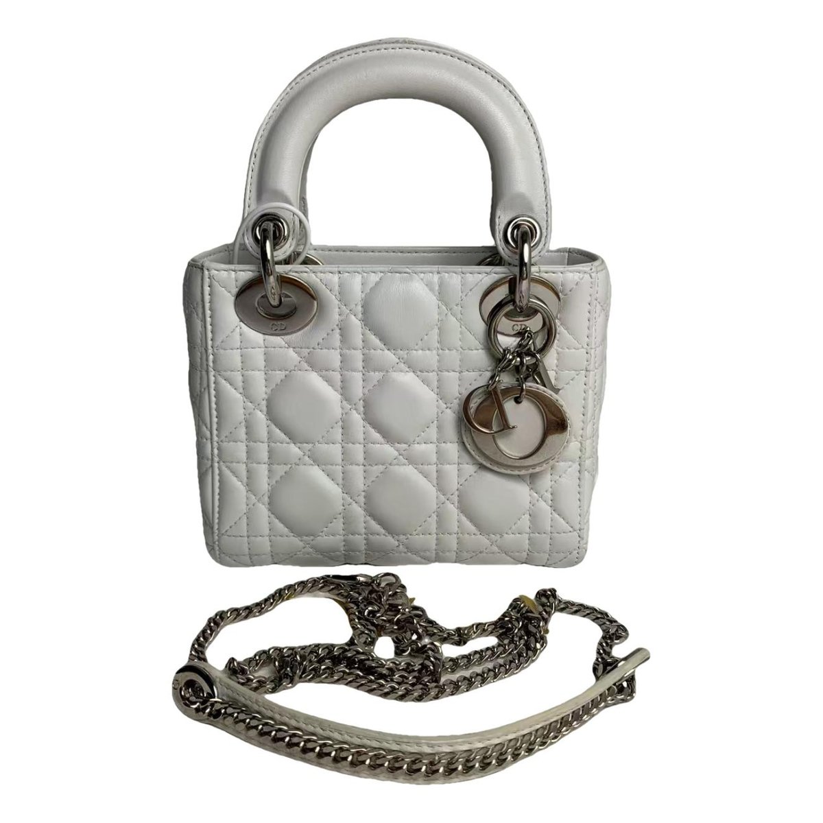Lady Dior leather handbag