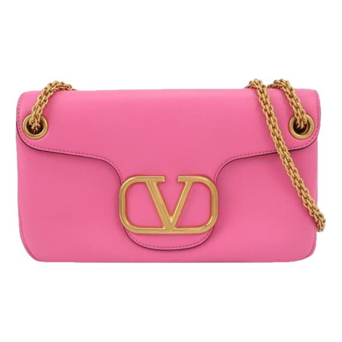Stud Sign leather handbag