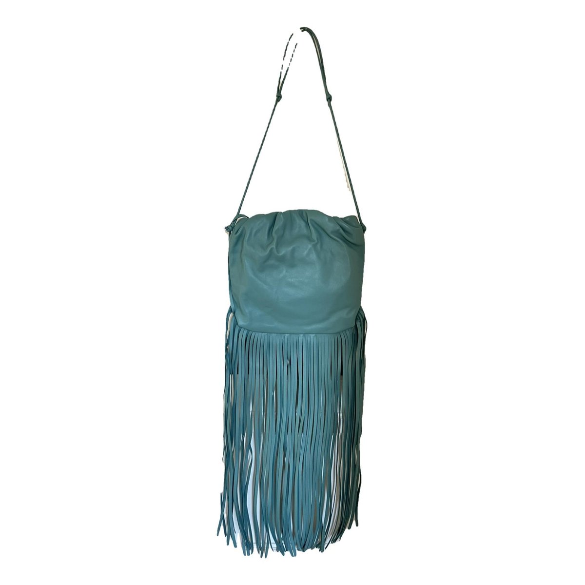 Fringe Pouch leather handbag