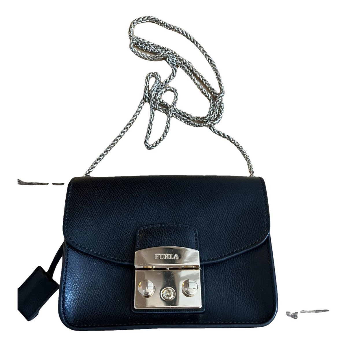 Metropolis leather mini bag