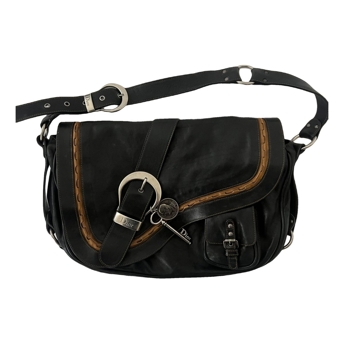 Gaucho leather handbag