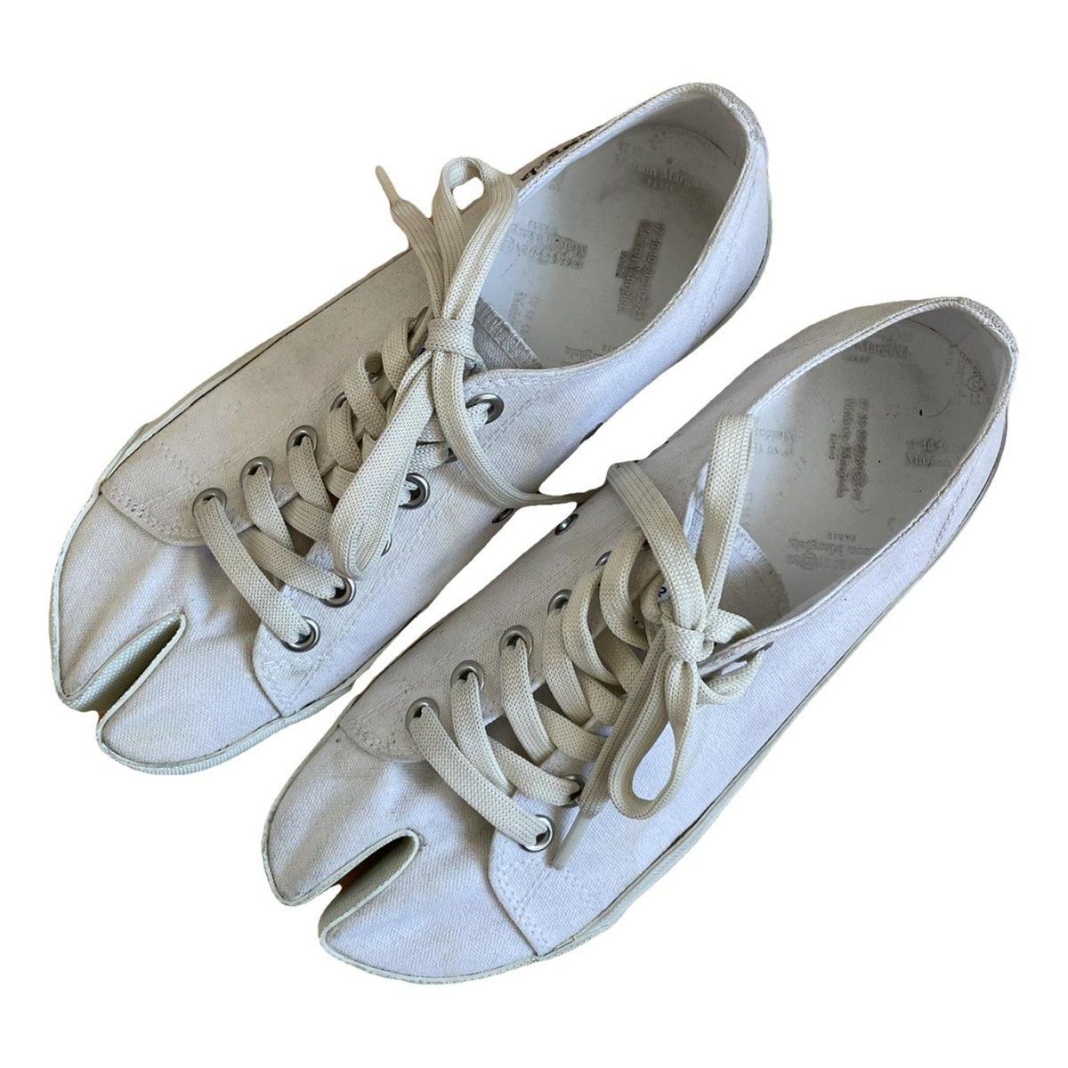 Tabi cloth lace ups