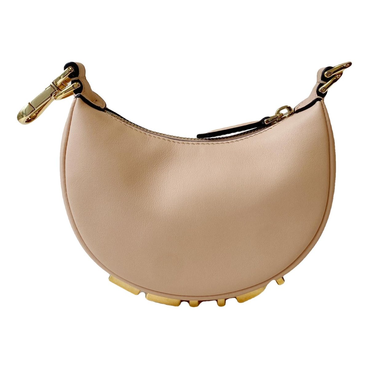 Fendigraphy leather handbag