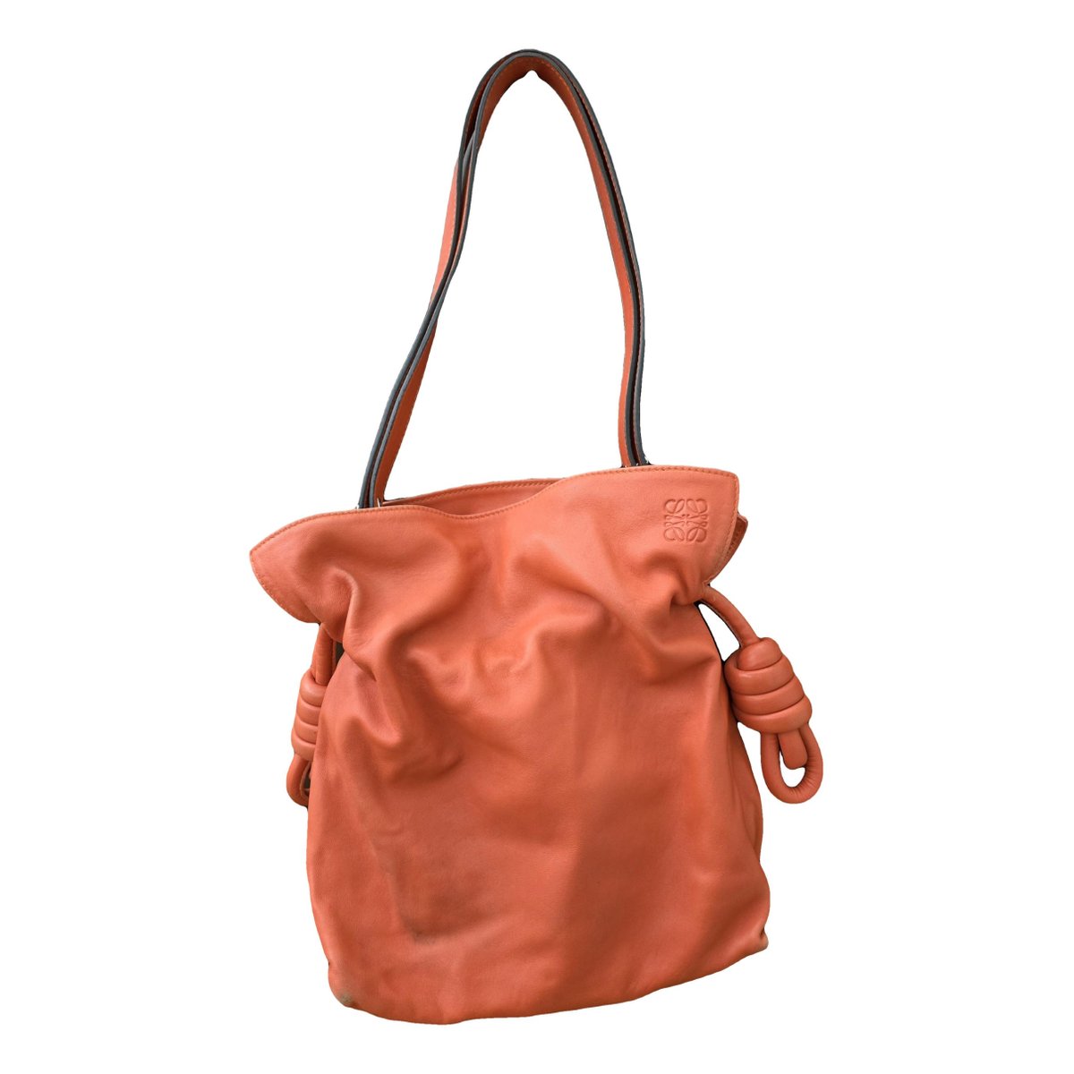 Flamenco leather handbag