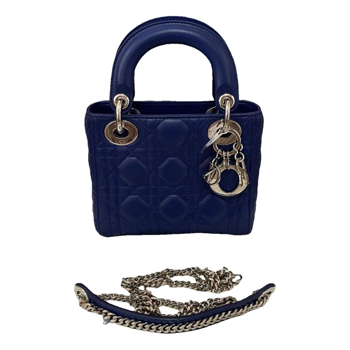 Lady Dior leather handbag
