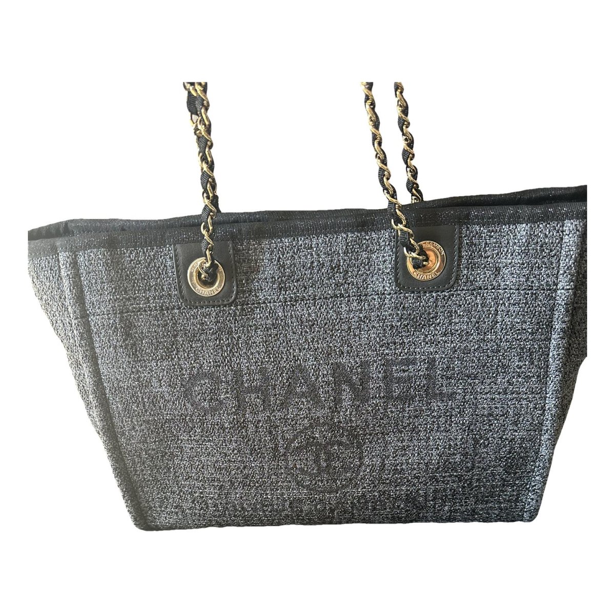 Deauville tweed tote