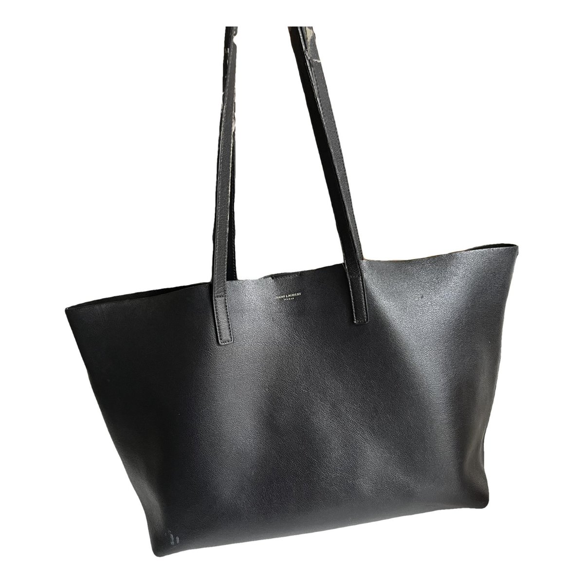 Shopping leather tote