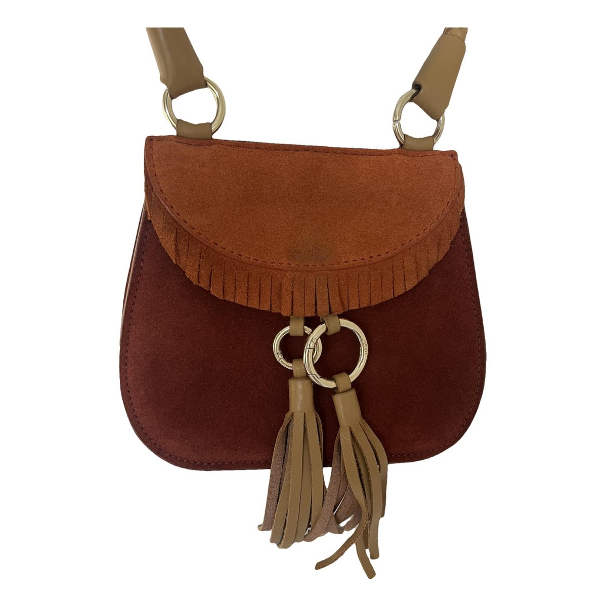 Leather crossbody bag