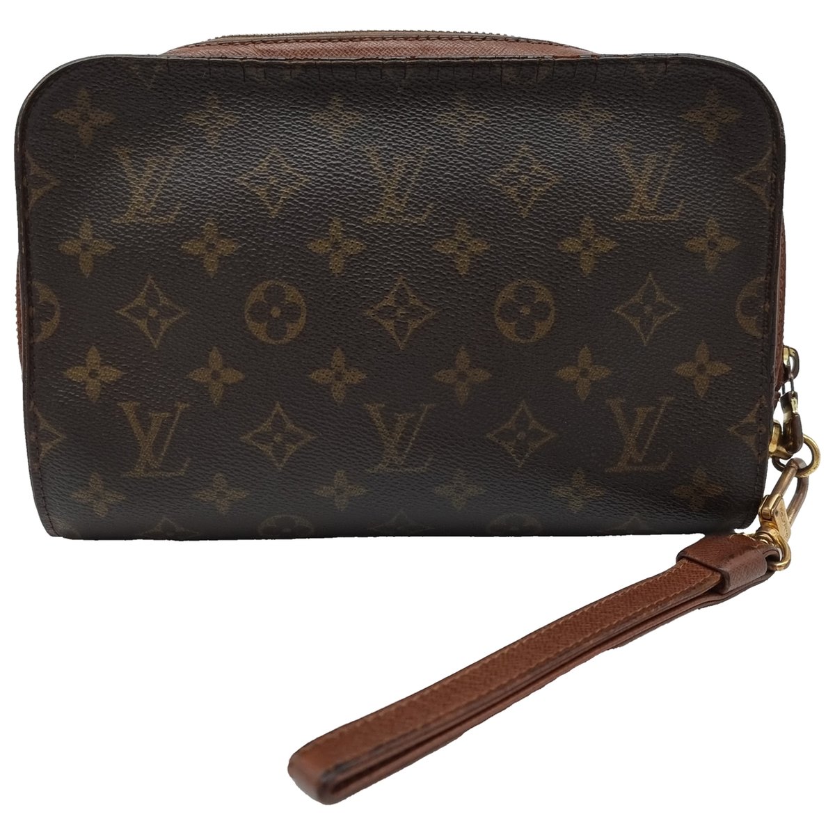 Orsay leather clutch bag