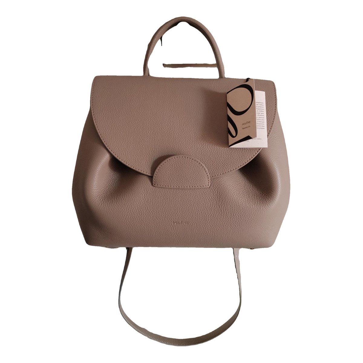 Numéro un leather crossbody bag