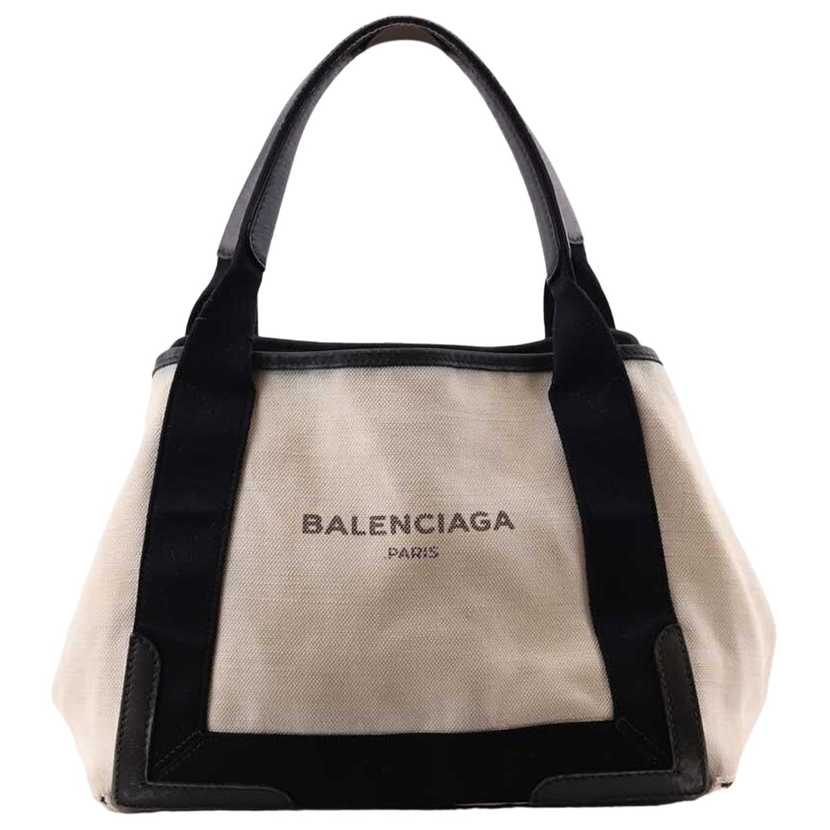 Navy cabas tote