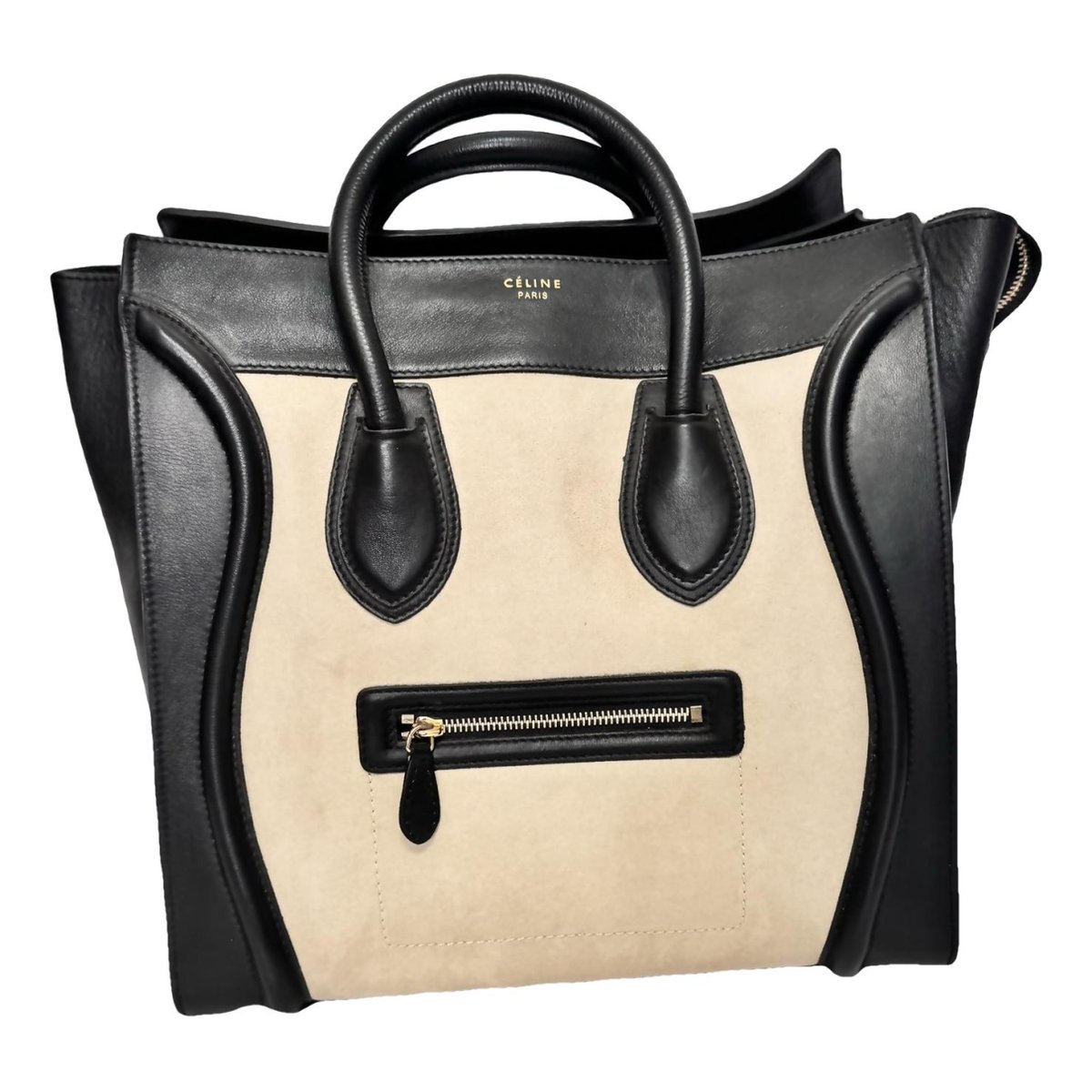 Luggage leather handbag