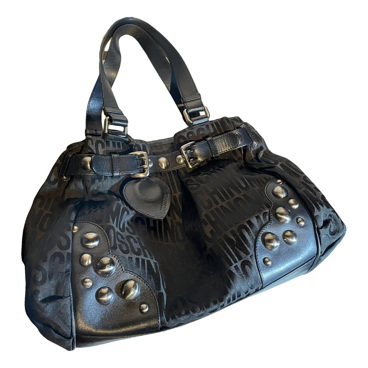 Biker cloth handbag