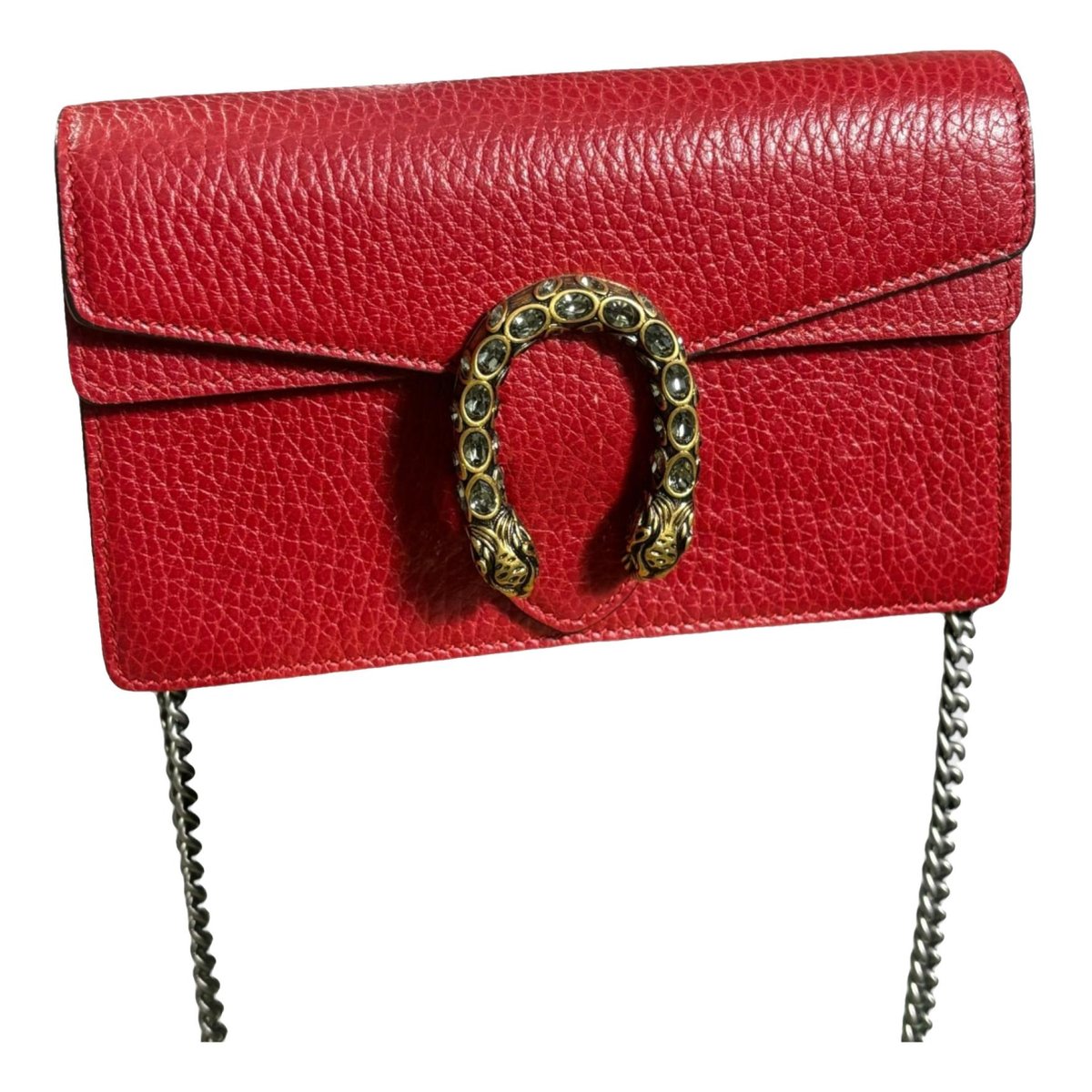 Dionysus Super Mini leather crossbody bag