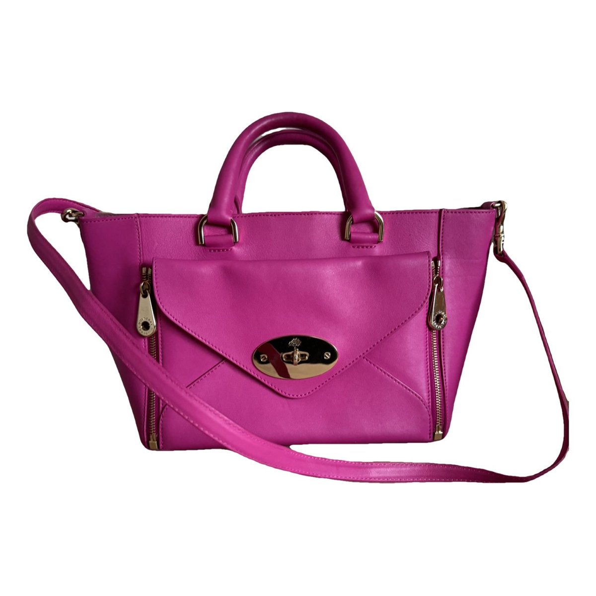 Willow leather tote