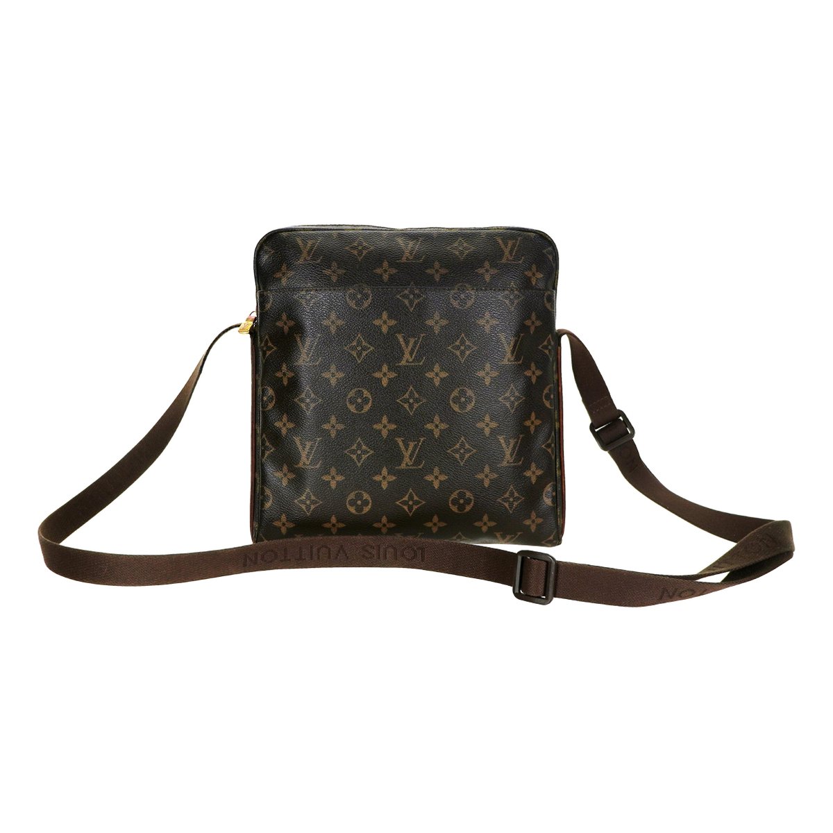 Trotteur leather crossbody bag