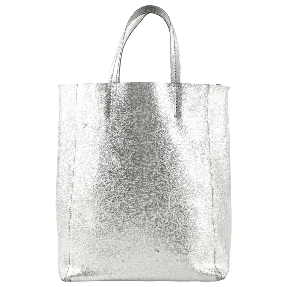 Cabas leather tote