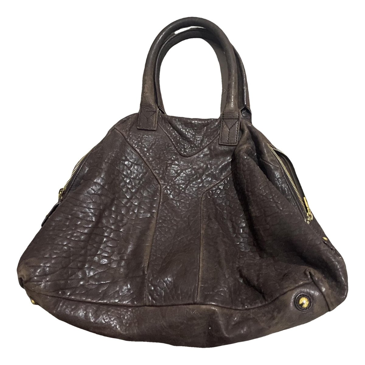 Easy leather bowling bag