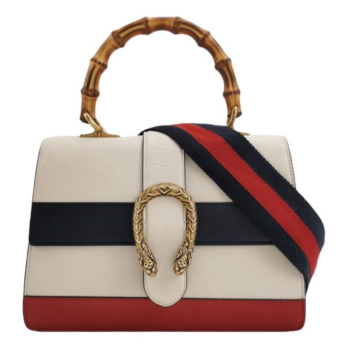 Dionysus Bamboo leather handbag