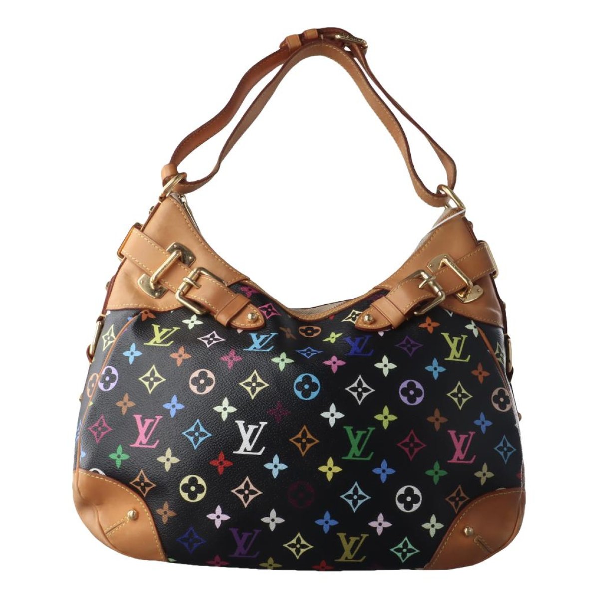 Greta leather handbag