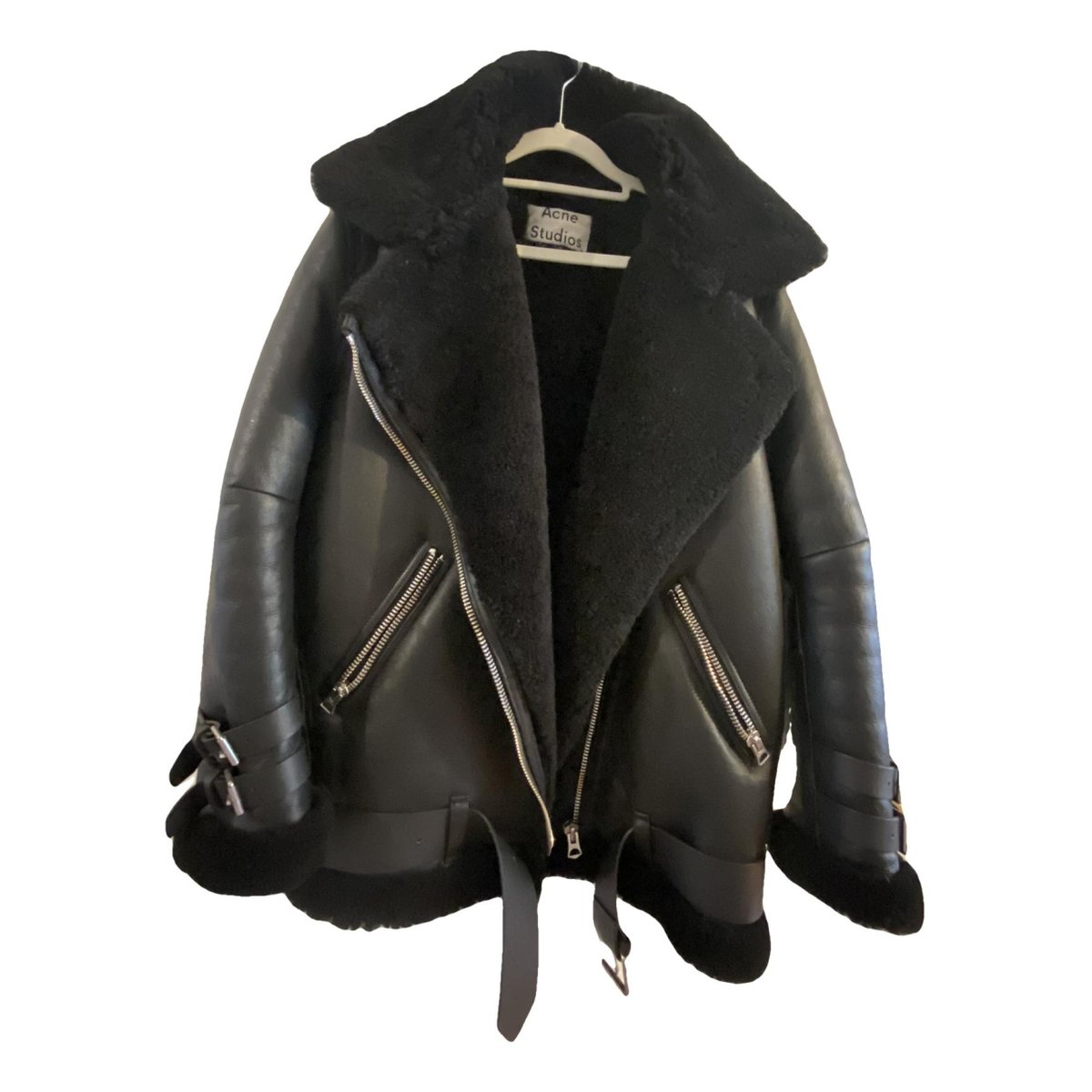 Velocite leather biker jacket
