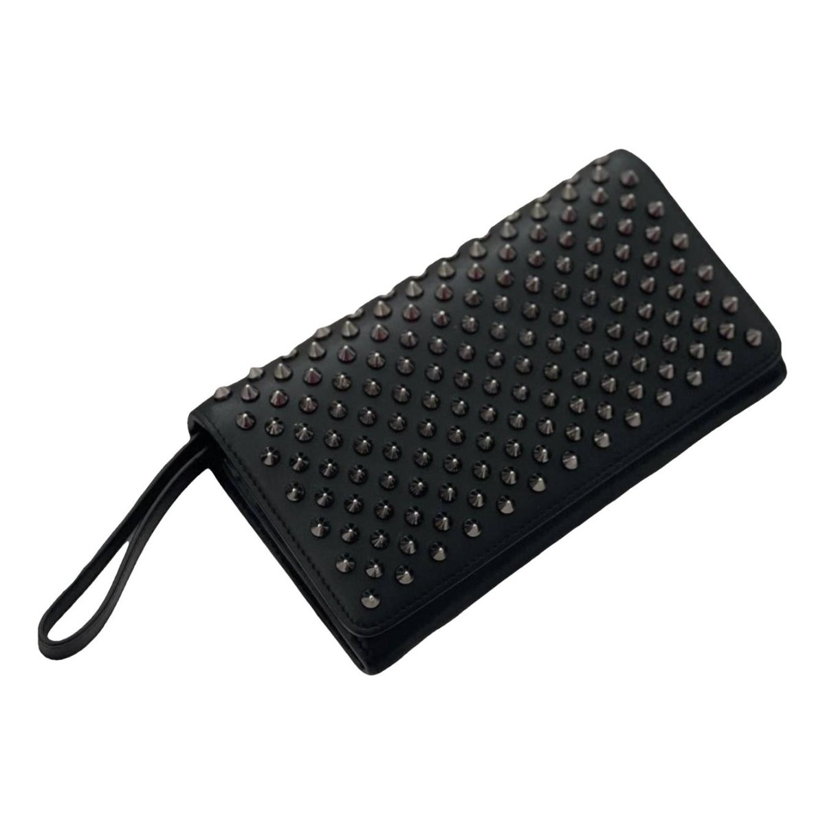 Macaron leather wallet