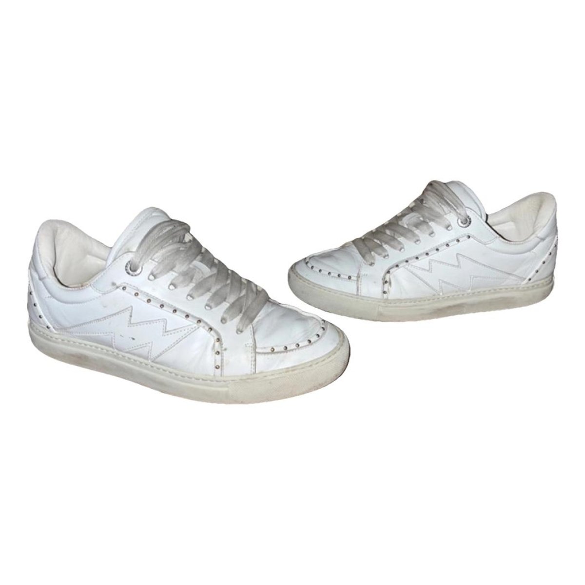 ZV1747 Flash leather trainers