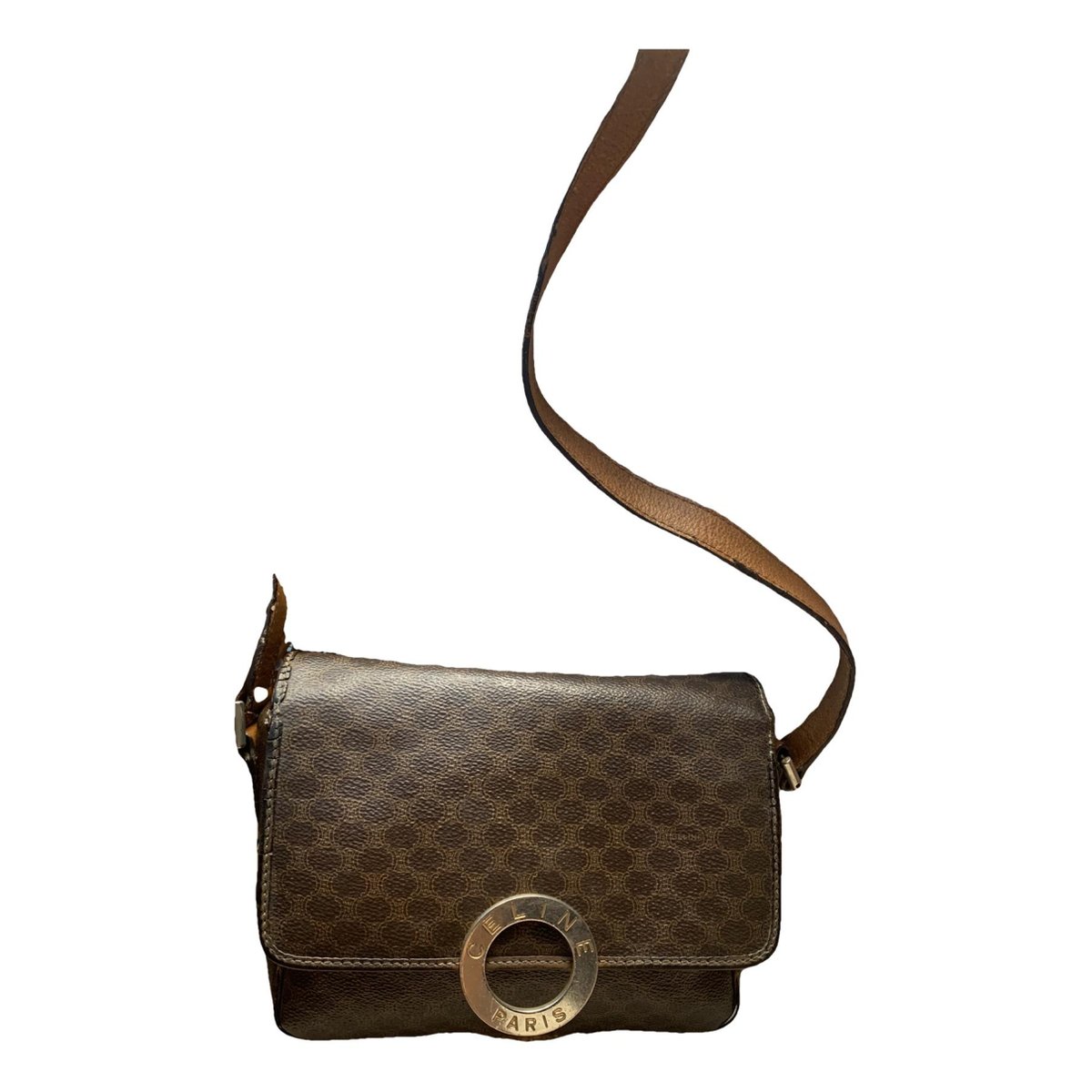 Folco leather crossbody bag