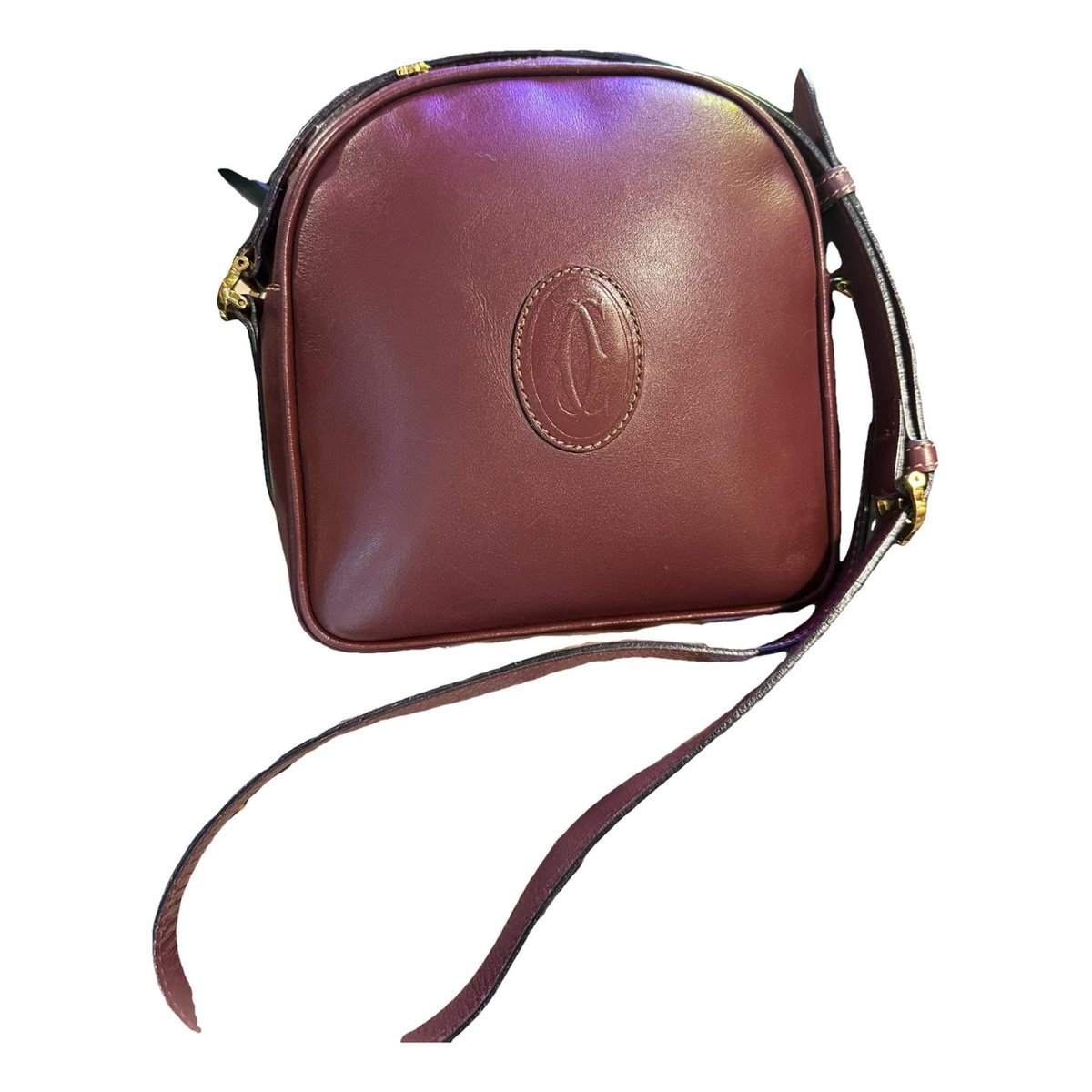 Guirlande leather crossbody bag