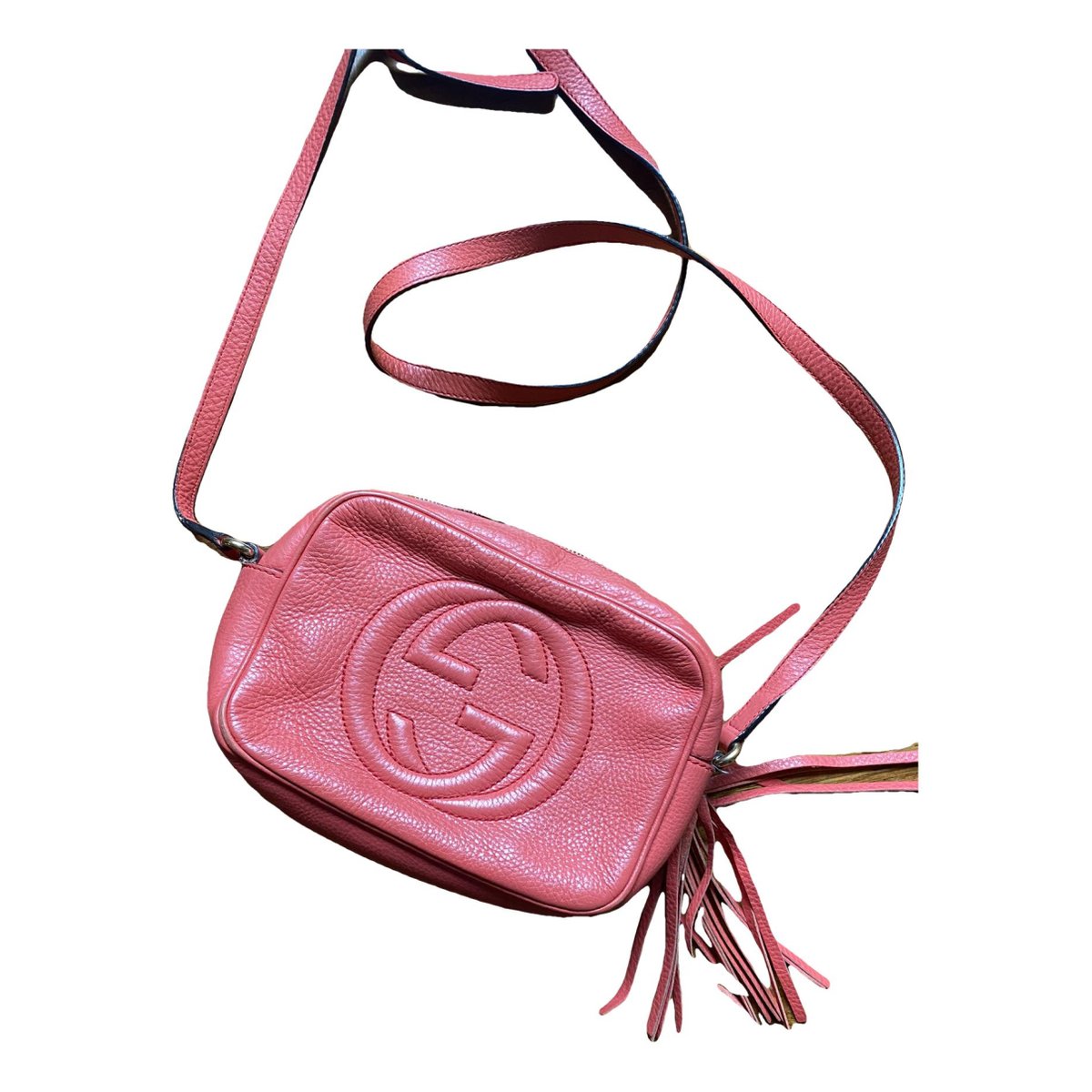 Soho leather clutch bag