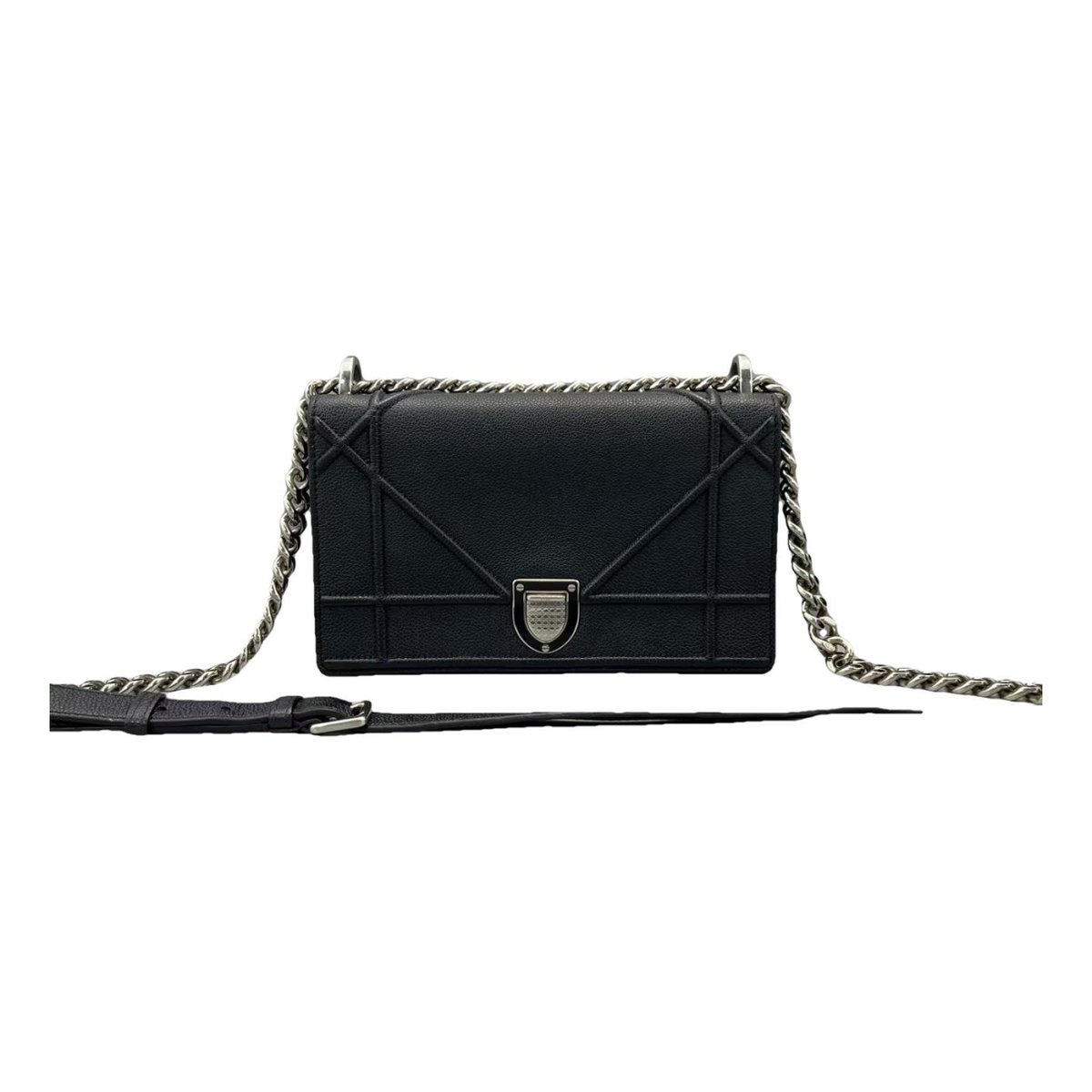 Diorama leather crossbody bag