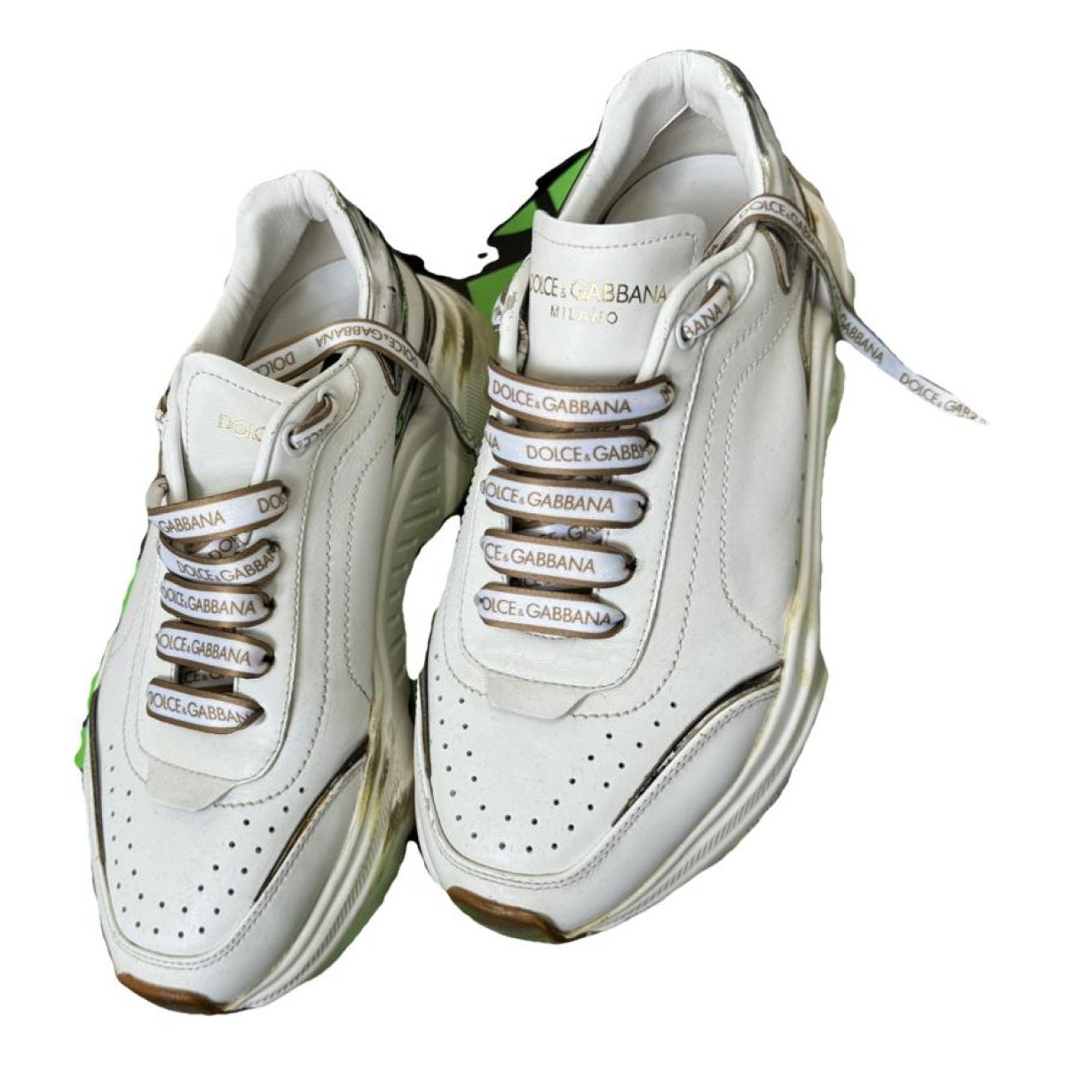 Daymaster leather trainers
