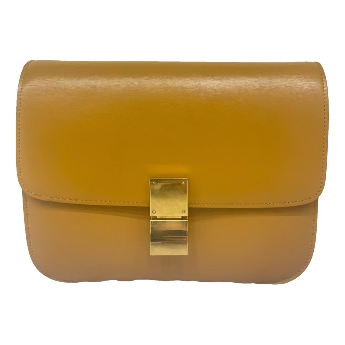 Classic leather crossbody bag