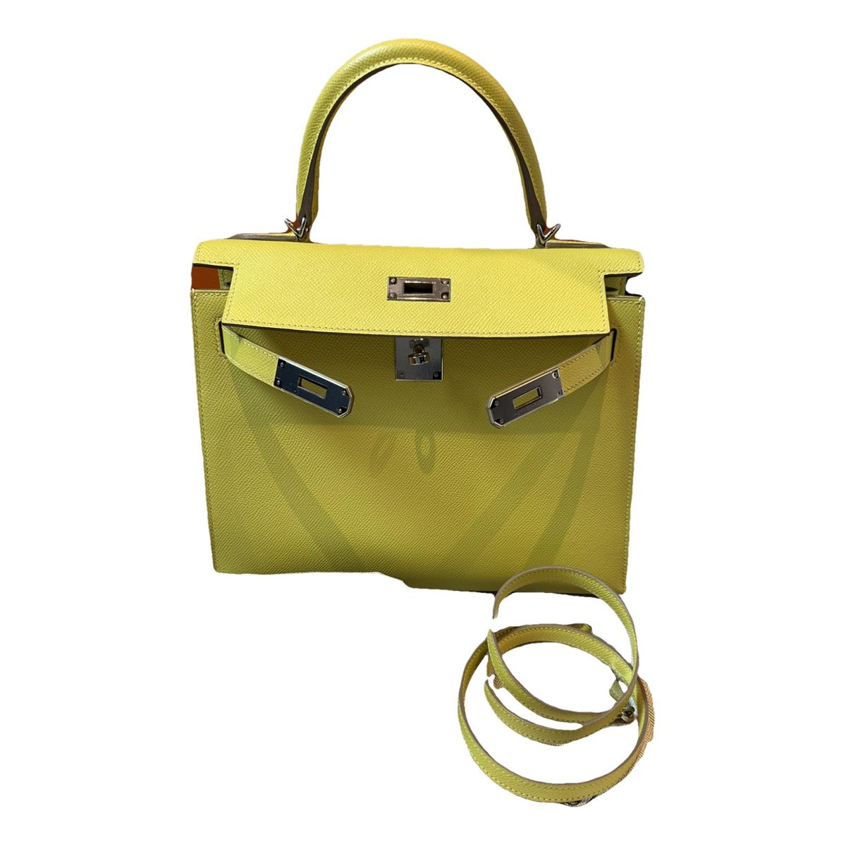 Kelly 28 leather handbag