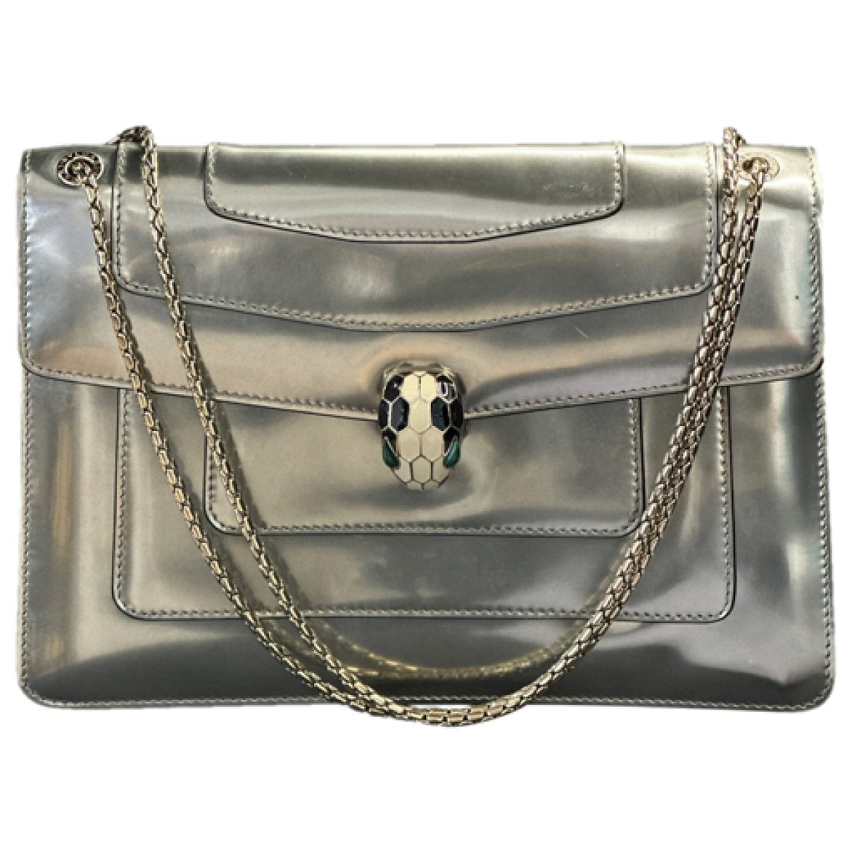 Serpenti leather crossbody bag