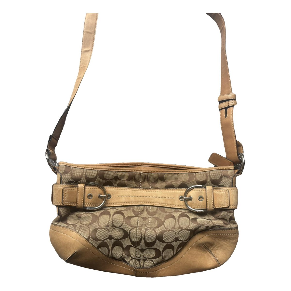 Signature Sufflette leather handbag