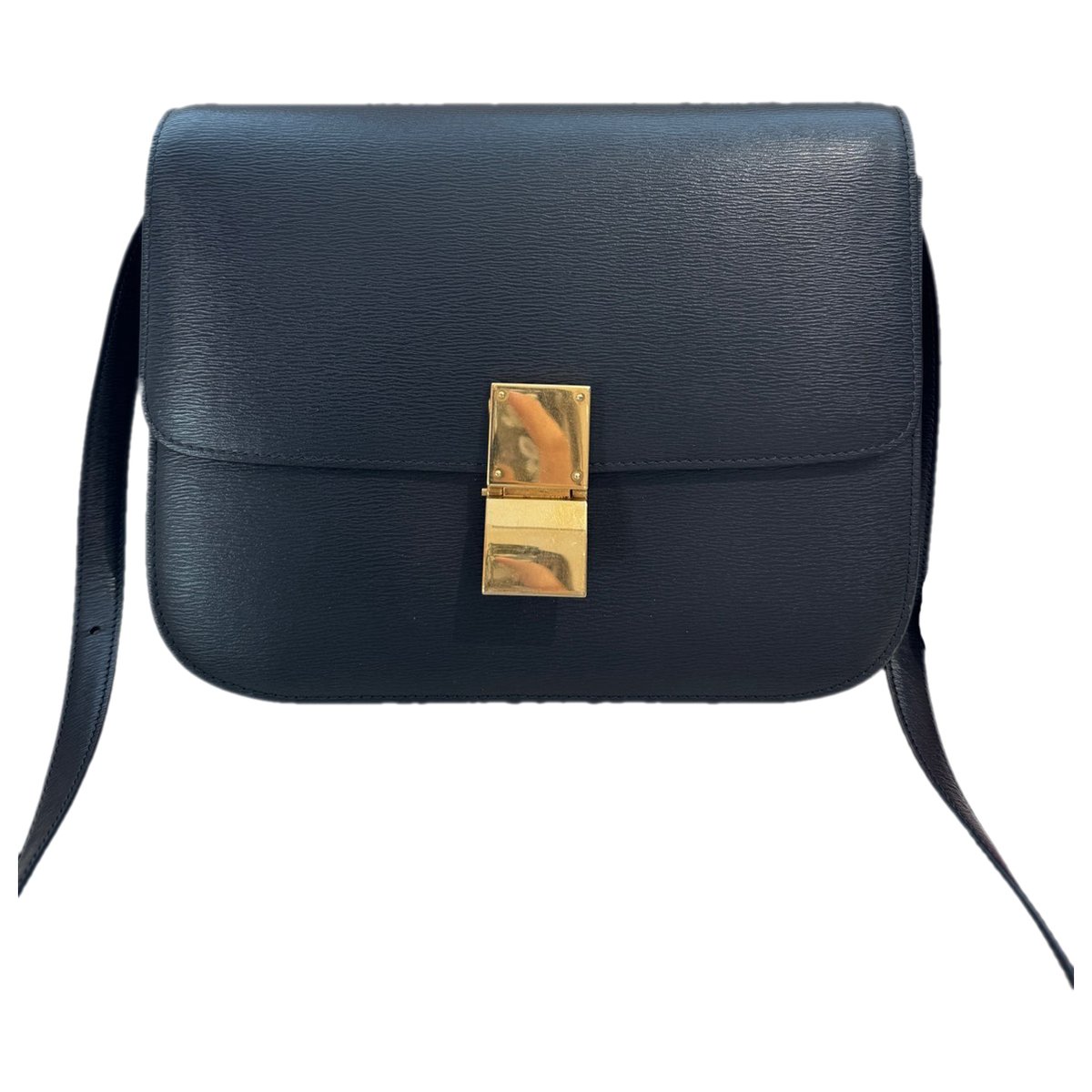 Classic leather crossbody bag