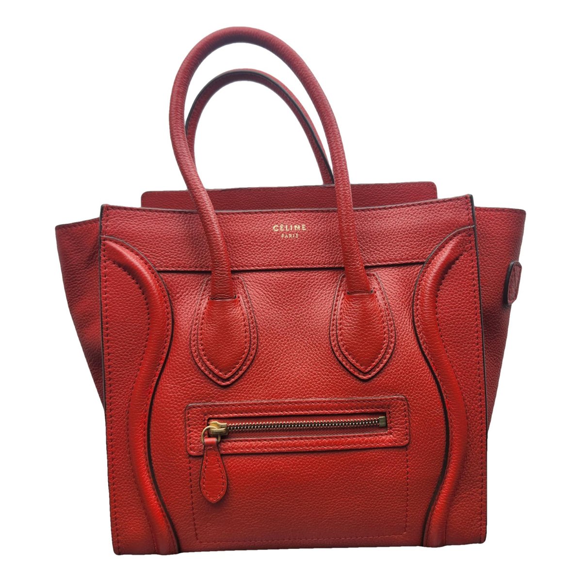 Luggage leather handbag