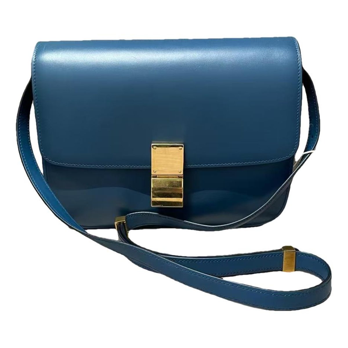 Classic leather crossbody bag